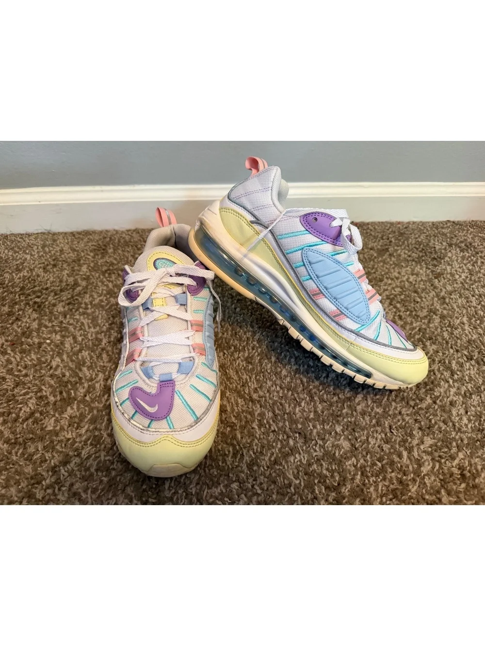 Nike Air Max 98 Pastel Sneakers Women’s 9